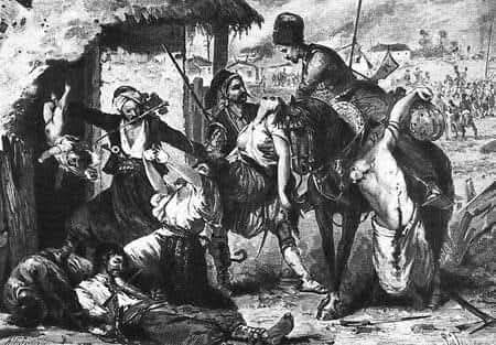 В средата на месец май 1876 г., башибозук предвождан от Шефкет паша, извършва Бояджишкото клане известно още като „Кървавото хоро“