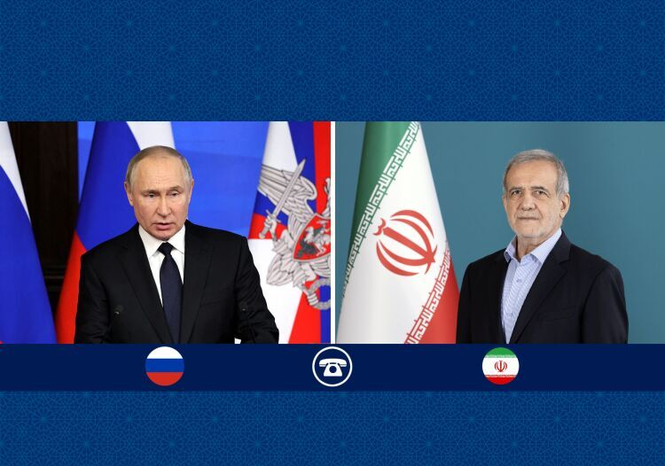 Пезешкиан и Путин подчертаха укрепването на стратегическите връзки между Иран и Русия