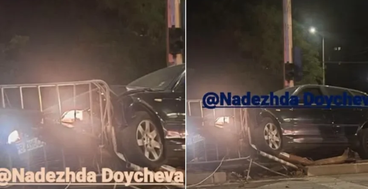 Шофьор се опита да избяга с такси след катастрофа в „Люлин“, после хукна пеша