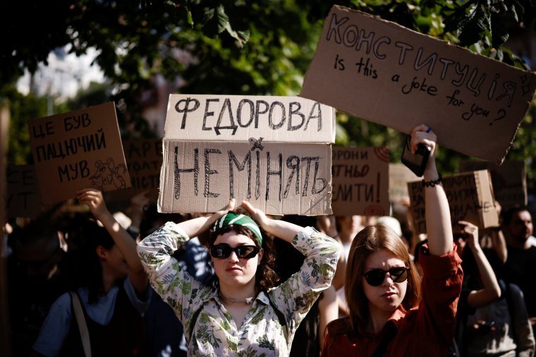 Митингът в Киев в подкрепа на Федоров става безсрочен