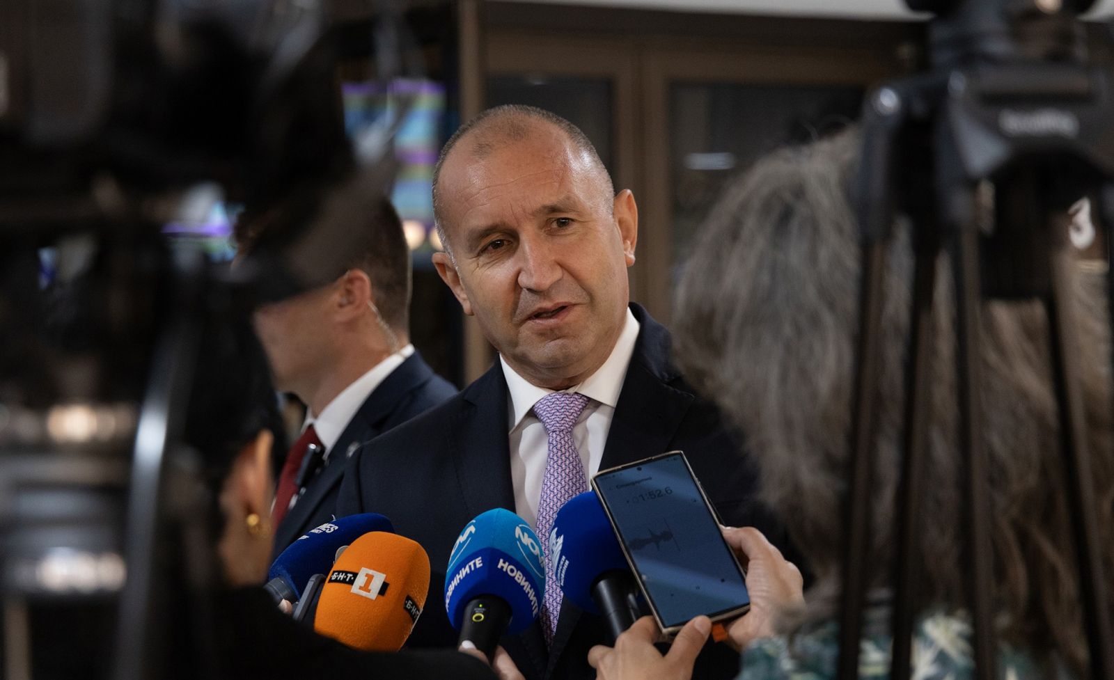 Президентът Радев в Талин: Най-важната задача на Европа е да намери решение на войната в Украйна