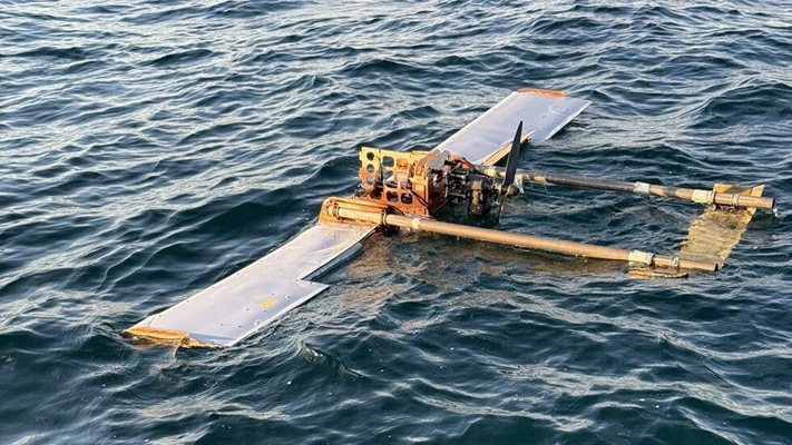 Откриха дрон в морето край нос Калиакра