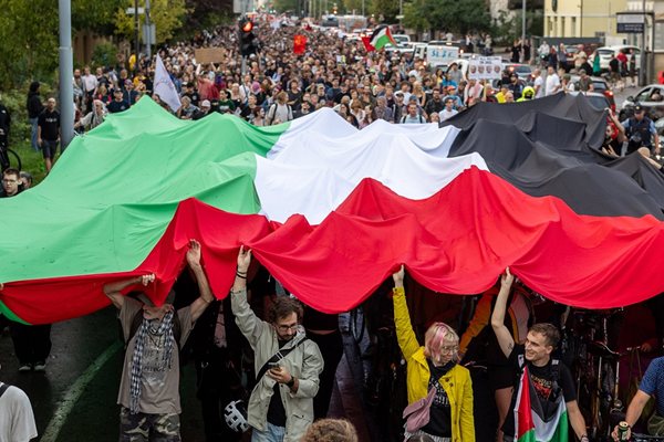 Протести в Любляна заради откриването на израелското посолство