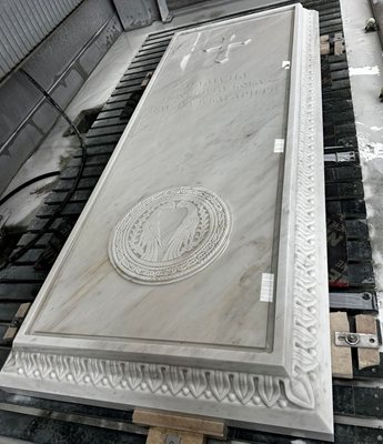 Саркофагът за костите на цар Самуил пристигна в София