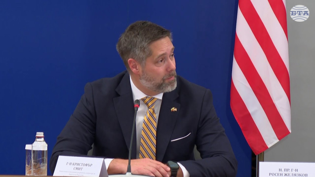 Американски зам.-министър: България има ключова роля в защитата на източния фланг на НАТО. Енергетиката е първи приоритет в отношенията ни!