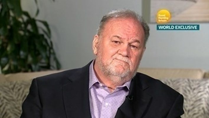 Бащата на Меган Маркъл е разследван за детска порнография