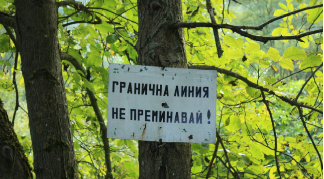 На браздата. 