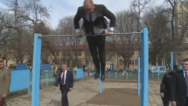Президентът е в добра спортна форма
