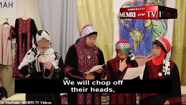 Шокиращо видео от ислямски център в САЩ. Децата пеят: 